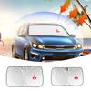 Car Windscreen Sun Shadow Shield Covers UV Sunshade Protection for Mitsubishi Lancer Pajero Outlander Eclipse Galant RALLIART