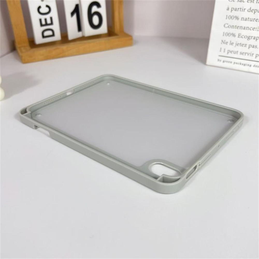 Для iPad мини (2024)/(2021) Чехол ТПУ+Акрил+ПК Матовый Противоударный Чехол для Планшета