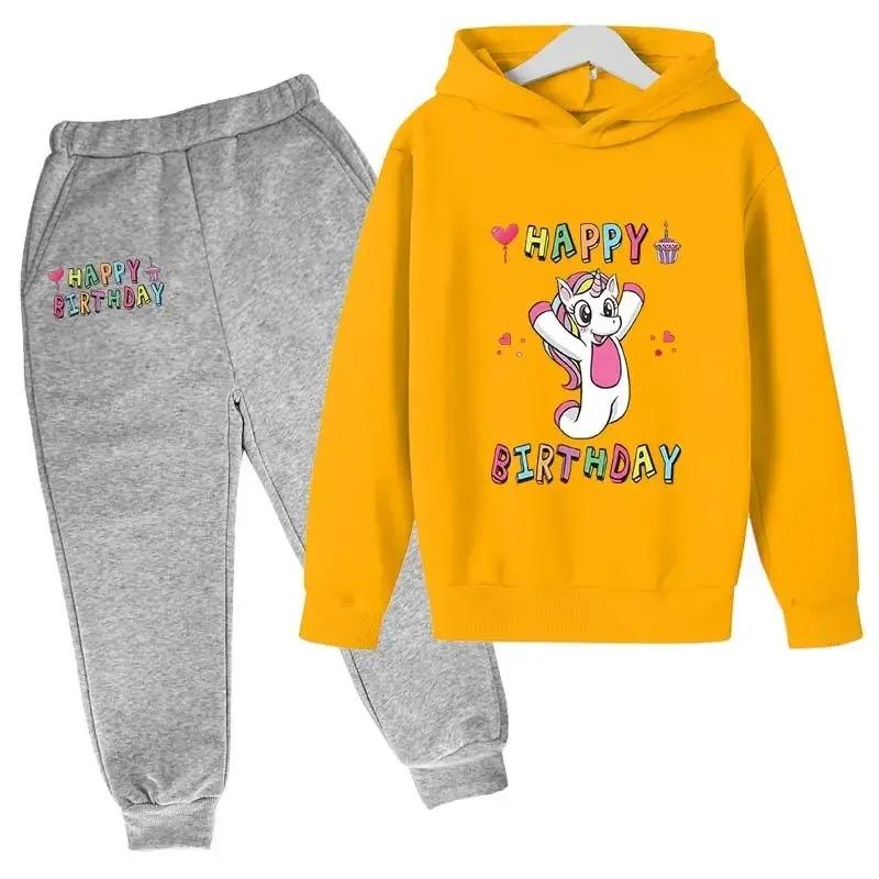 2025 Hoodie Toddler Girls Gabby Dollhouse Clothes Hoodies Pants 2Pcs Sets Cute Children Costume Kids Tracksuits Kids Gabby Cats