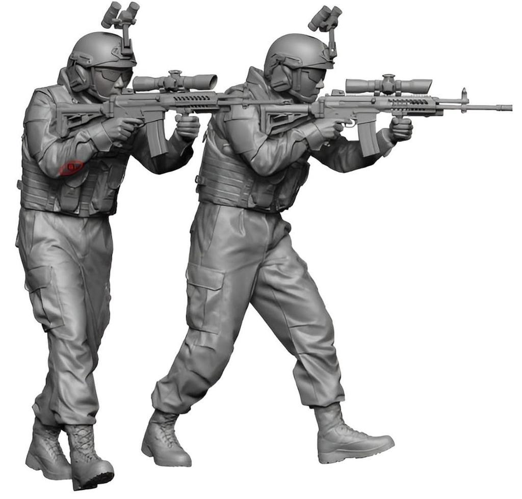 Модель H3 Современные корейские силы специальных операций ROKA 2 Смола HS48039 1/48 Набор, Фигуры, Набор,