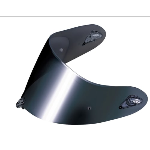 OGK KABUTO DAF-1 Shield Dark Silver Mirror 575137