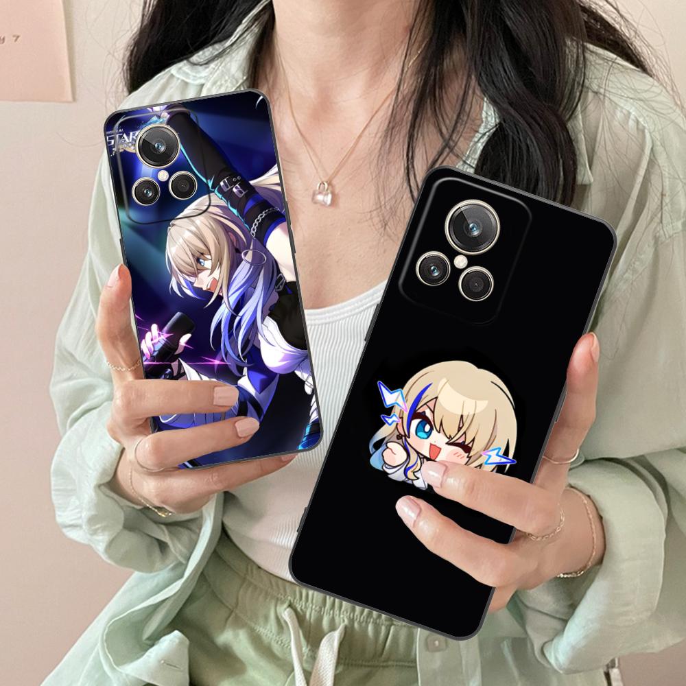 HSR Serval Матовый ТПУ Чехол для Мобильного Телефона для Realme GT 8 Neo Pro C75 73 71 C67 65 C55 53 C35 31 C20 15 Цветной Чехол