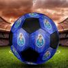 FC Porto Size 5 Soccer Ball, Machine-Stitched PVC, Durable & High Bounce, All Ages Fit, fan merchandise, matches & outdoor use.