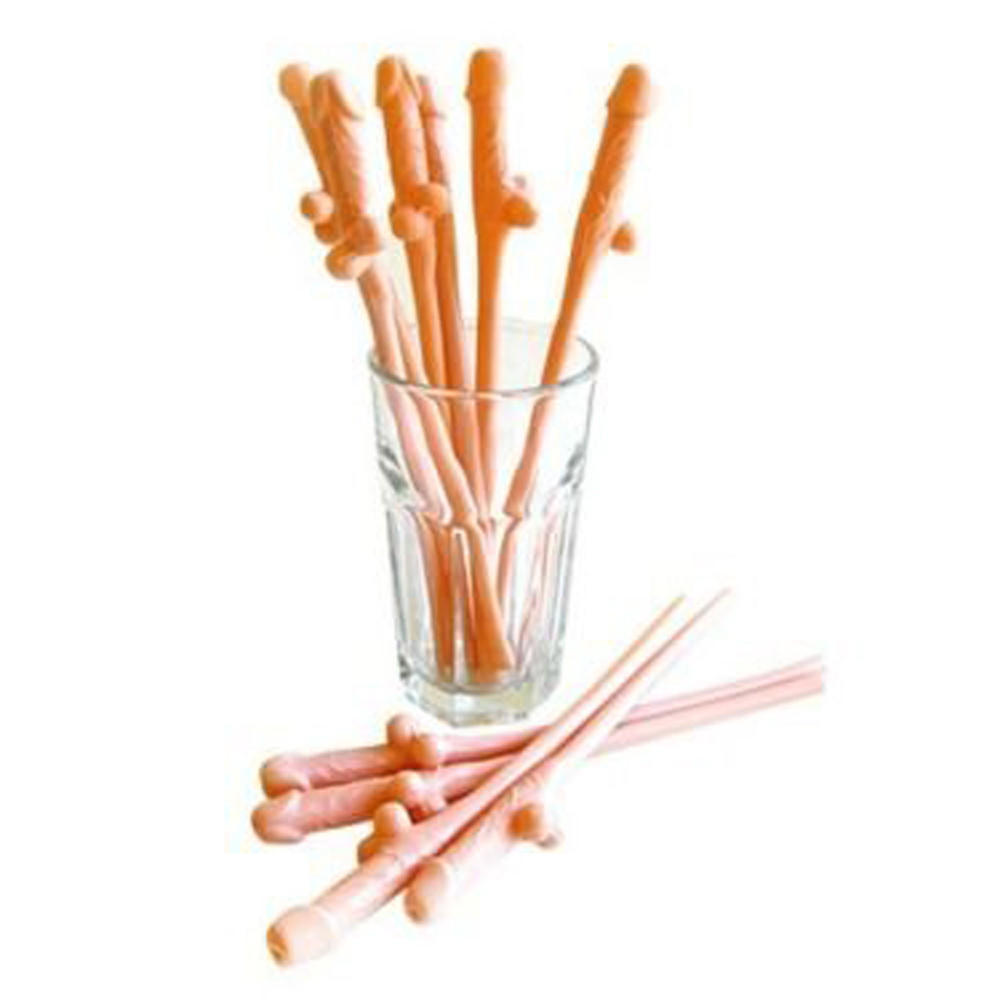 10PC Hen Party Bar Willy Straws Party Phallus Girls Night Out Accessories Straws