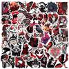 50 Horror Skeletons and Girls Graffiti Stickers Personalized Decorative Guitar Laptop Suitcase DIY Waterproof Stickers