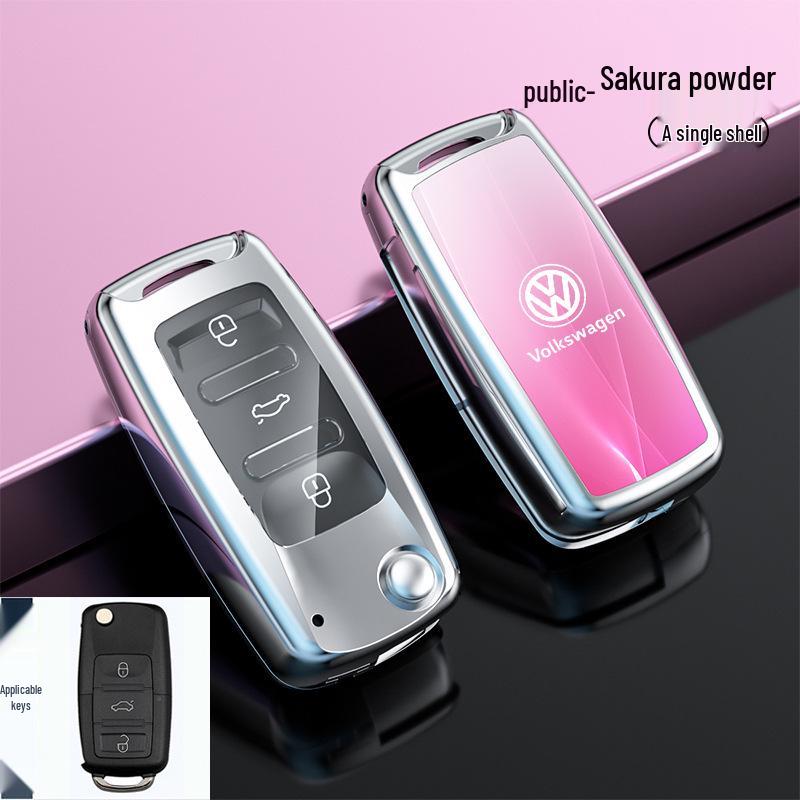 Volkswagen Lavida Key Case for Bora, New Sagitar, Lamando, T-Roc, Polo, Tiguan L - Protective Shell