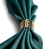 6pcs Serviette Rings Alloy Napkin Holder West Dinner Towel Napkin Ring Party Decoration Table Decor