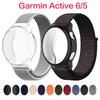 Nylon Watch Strap with TPU Protection Case For Garmin Vivoactive 6 Active6 Actice 5 Wristband