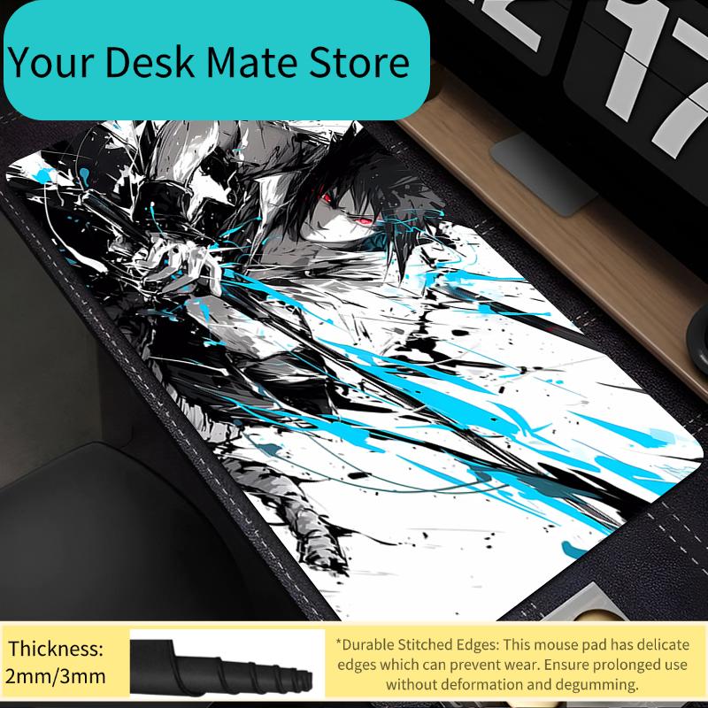 Mouse Pad Naruto Sasuke Gamer Notebook Games MousePad xxl HD Print Keyboard Pad Large Mousepad Mouse Mat Gaming Desk Mat