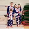 Christmas Parent Child Family Set Home Furnishings Christmas Pajamas Two Piece Set