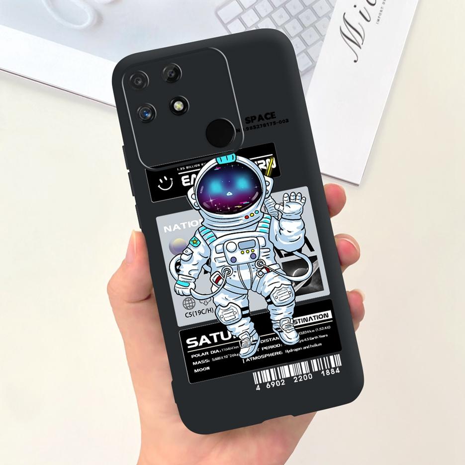 Чехол для Realme Narzo 50A RMX3430 Милый мультяшный чехол Мягкий силиконовый чехол для телефона Для Realme Narzo 50i Narzo50A Prime Fundas Coque