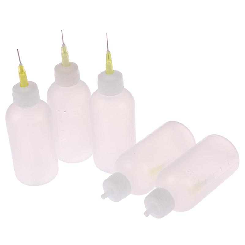 50Ml Needle Dispenser Dispensering Bottle Rosin Solder Liquid Glue Bottle