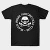 Мужская черная футболка с принтом Black Rebel Motorcycle Club Печать на трансферной бумаге без вырезания Хлопковая футболка
