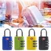 Padlock 3 Digit Combination Lock TSA Suitcase Luggage Coded Lock New Customs Password Lock Travel