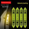 Night Strong Reflective Car Door Warning Stickers - Open Safety Anti-Collision Reflective Body Stickers.