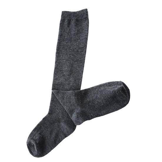 1 Pair Women Winter Socks Compression Yoga Socks Knee Length Long-tube High Elasticity Wrapping Anti-slip Floor Socks Comfort Warmth Stockings