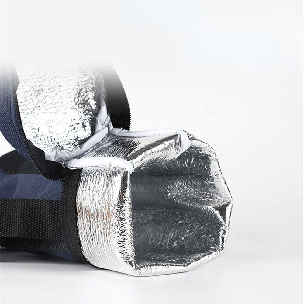 Practical Insulated Camping Hiking Water Bottle Pouch Tote Bag High Capacity Outdoor Traveling