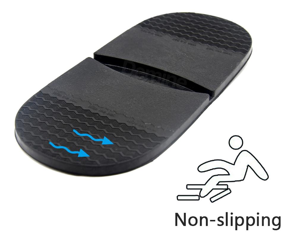 Утолщенные резиновые подошвы для мужской кожаной деловой обуви, подошва на каблуке, нескользящая ремонтная сменная подошва «сделай сам», черный, желтый коврик