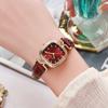 Butterfly Digital Belt Watch Fashion Personalized Simple Watch Set Women's Watch