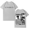 Singer Yungblud Album Print Tshrits Mens Casual Loose Pure Cotton High Quality T Shrit Aesthetic Crewneck Oversized Cozy Tshrit