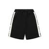 Li Ning Sports Fashion Series Side Color Block Letter Print Breathable Casual Shorts Men Shorts Black AKSR289-3