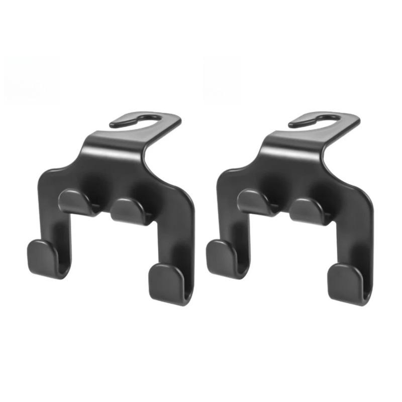 Универсальные крючки на подголовник автомобиля Сверхпрочный АБС-пластик Вешалка на спинку сиденья для сумок, продуктов, пальто, зонта Автомобильные аксессуары-органайзер