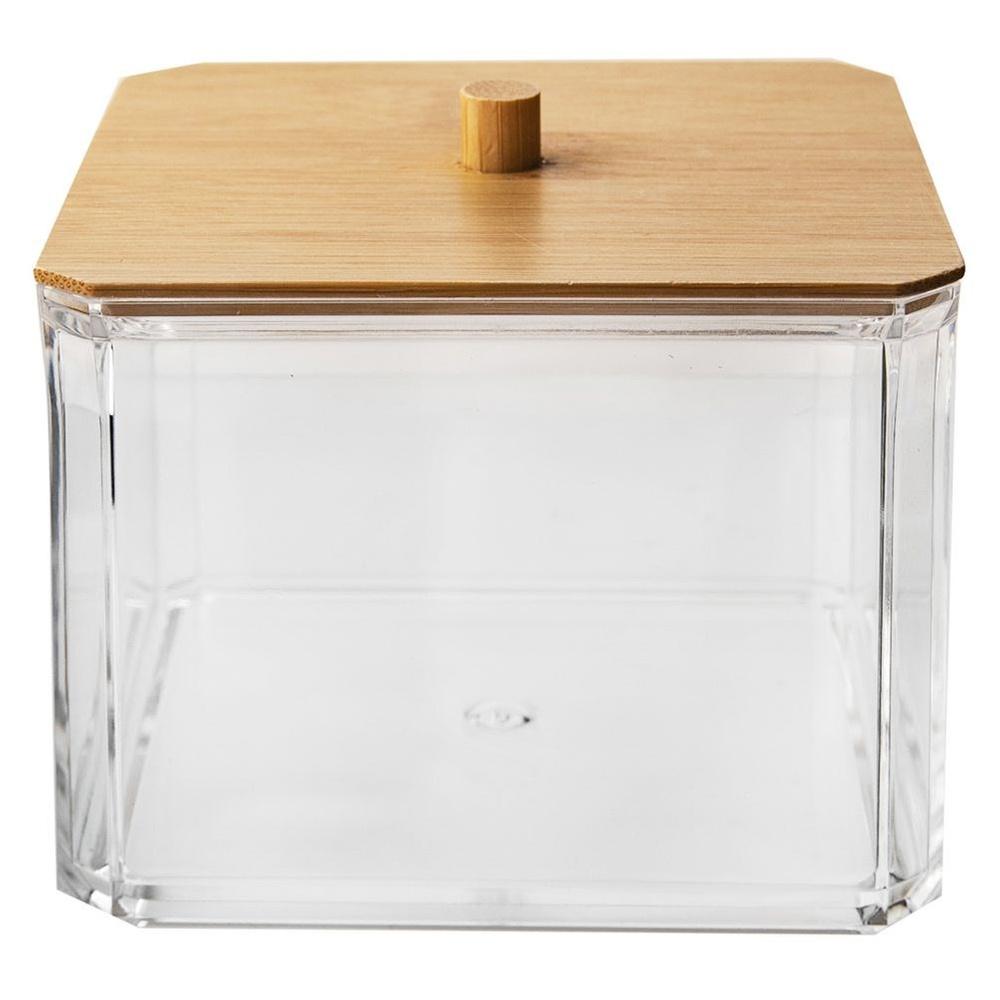 Bathroom Container Organizer for Facial Cosmetic Hygienic Pads