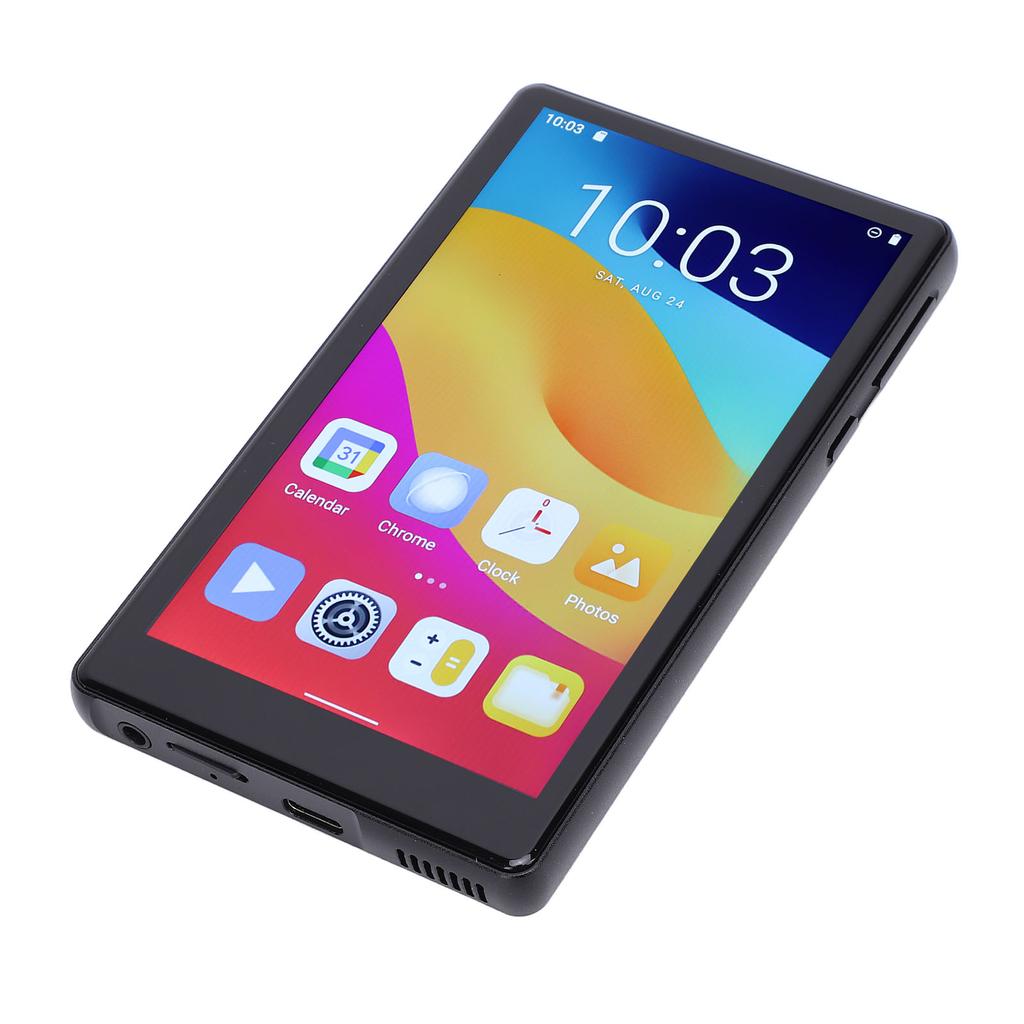 Bluetooth5.0 MP4 музыкальный плеер 5.0 дюймов светодиодная подсветка сенсорный экран цифровой звуковой плеер 3 ГБ ОЗУ+32 ГБ