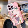 Zero Two Darg In the FranXX Anime Phone Case For iPhone 15 14 13 12 11 Mini Pro Max X XR XSMax 7 8 Plus SE Transparent Cover