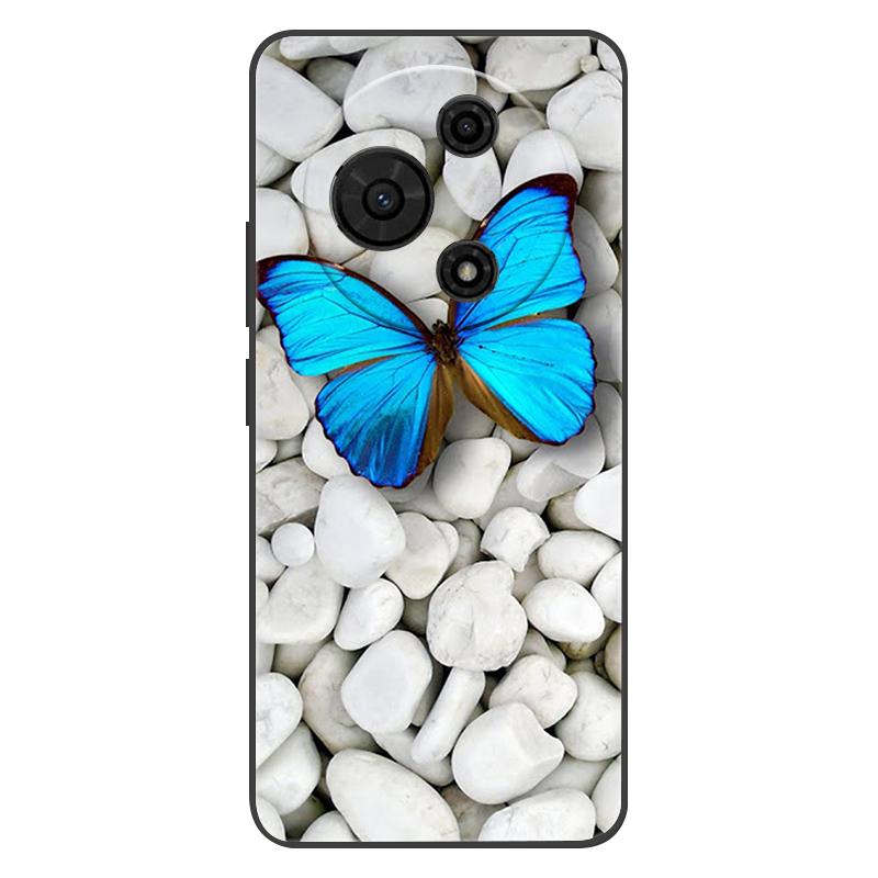 Для чехла TCL 605 T517D Coque Черный силиконовый мягкий чехол для телефона Для TCL 60 SE 4G T517H Задняя крышка чехол Для TCL 60SE 605 Funda Shell