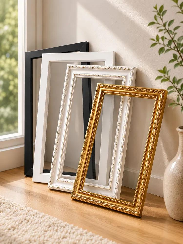 Frame 40x50 cm for coloring by numbers on canvas, photos, mirrors, tapestry paintings, portraits by photo, diamond mosaic, posters, embroidery, icons