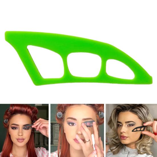 1/2/3/4 шт. силиконовый трафарет для теней для век многоразовый помощник для начинающих помощник для нанесения теней для век шаблон для картирования женские инструменты для быстрого макияжа глаз