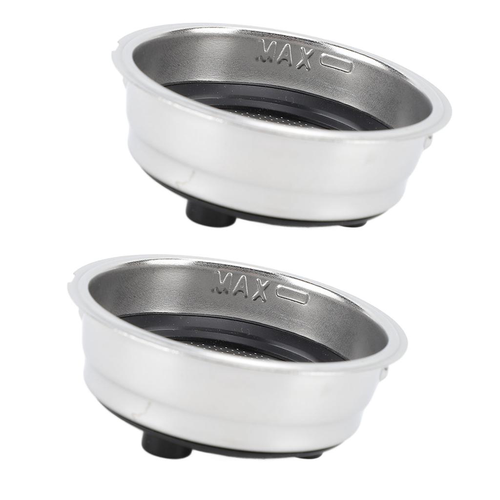 Корзина фильтра 51 мм Многоразовая корзина портафильтра из нержавеющей стали для полуавтоматической кофемашины Delonghi