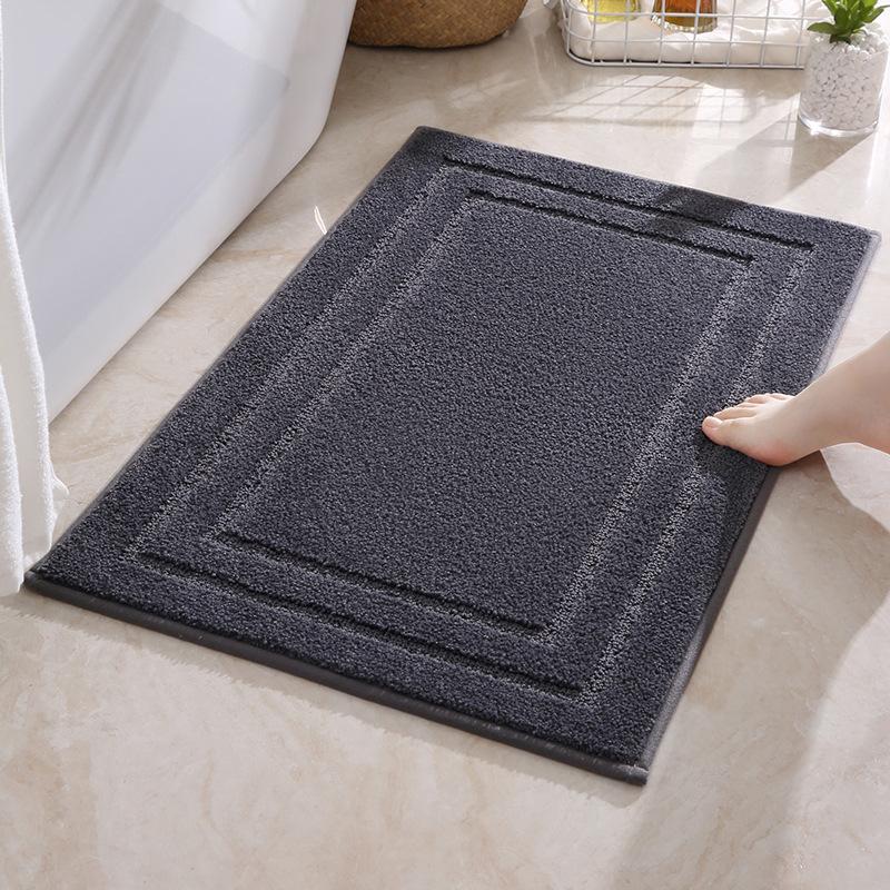 Скандинавский влаговпитывающий коврик для ванной комнаты Коврик перед дверью туалета Нескользящий коврик для туалета Коврик для двери Домашний ковер Прочный Прочный Полезный