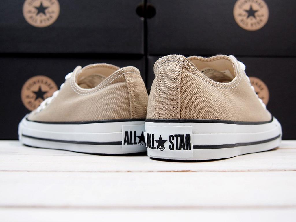 Converse Canvas All Star Colors Sneakers Beige Cm High-Top/Low-Top (Classic) (Low-Top) 23.5