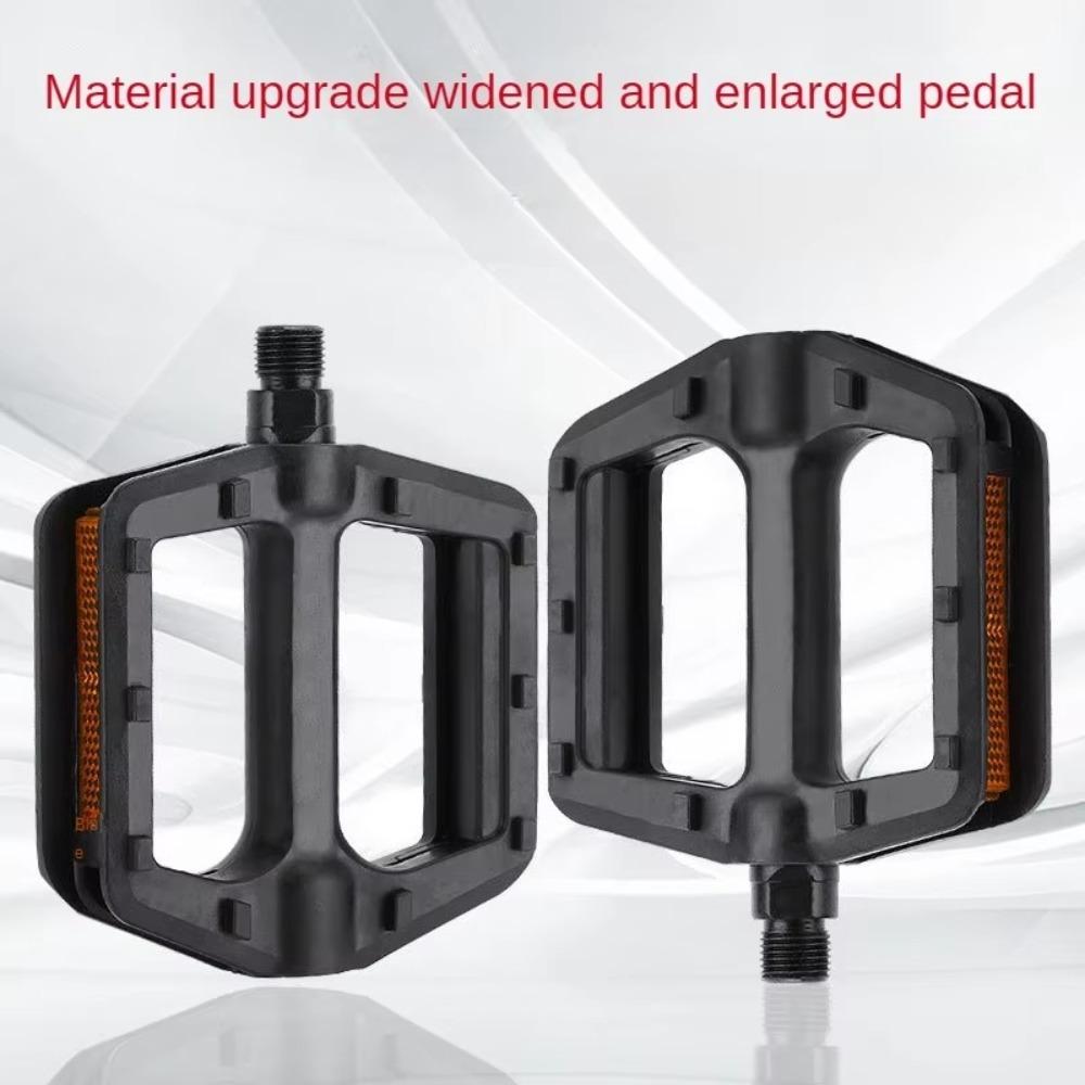 Плоская педаль для велосипеда с двойным герметичным подшипником, аксессуары для езды, прочные велосипедные аксессуары, горный велосипед, шоссейный велосипед