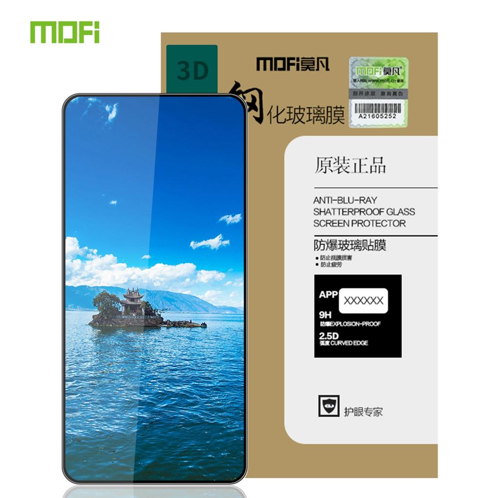 For vivo X200s 5G Screen Protector MOFI 9H 3D Curved Tempered Glass Film