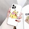 JP37 Пикачу Покемон Прозрачный чехол для Samsung A04 A14 A23 M33 M53 Realme 10 9 C35 C55 VIVO Y02 X80 Infinix Hot 30 Note 11 Tecno Spark 8P Pro
