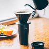 Hario V60 Металлическая кофеварка для кофеварки на 1–4 чашки, матово-черная, VDMR-02-MB