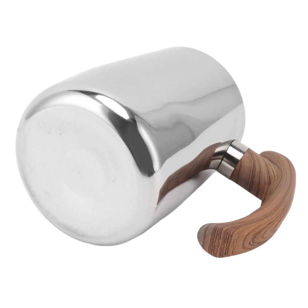 Dripless Spout Stainless Steel Frothing Cup Coffee Steaming Pitcher Cappuccino Making