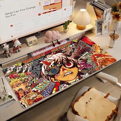 Игровой коврик для мыши Anime GGachiakuta Нескользящий резиновый коврик для компьютера Геймерский Баланс Декор для стола Маленький коврик для ноутбука Офисный Большой