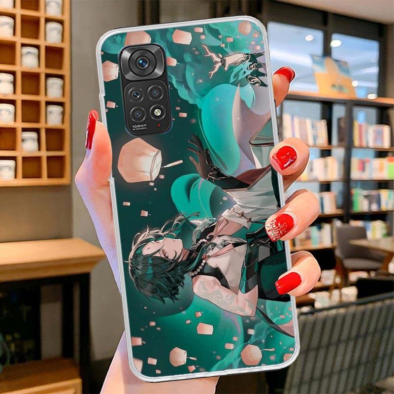 Xiao Genshin Impact Cover Phone Case For Xiaomi Redmi Note 15 14 13 12 11 10 Pro Plus 14S 12S 11S 11T 11E 10S Soft Fundas Shell