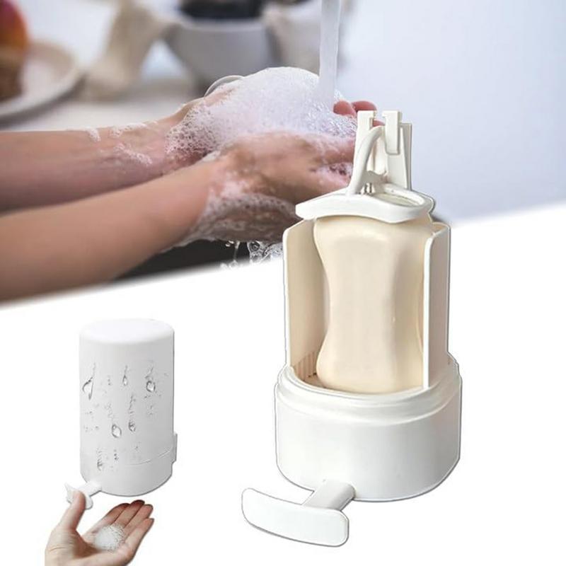 Grinding Soapy Box Wall Mounted Solid Soapy Bar Mincer For Hand Washing Refillable Soapy Bar Dispenser For Bathroom Camping