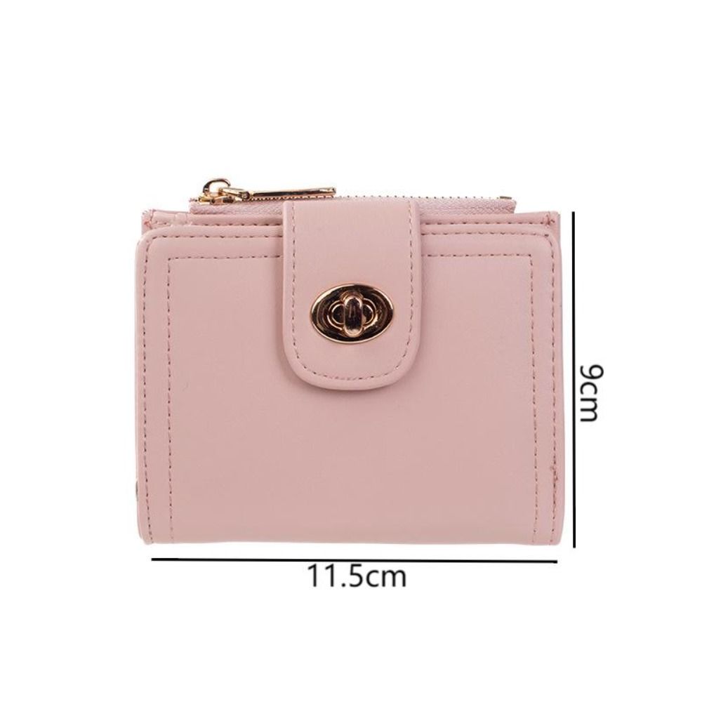 Короткий кошелек на молнии, маленькие женские кошельки, новый держатель для карт для женщин