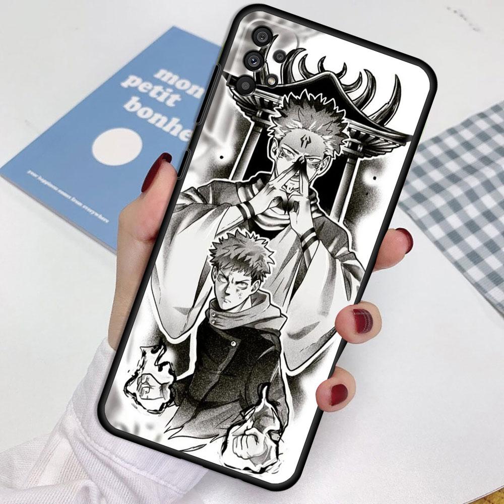 Чехол для Samsung Galaxy A52 A12 A51 A32 A21s A71 A53 A13 A32 A72 A31 A33 A22 A03 A41, милый чехол для телефона Jujutsu Kaisen