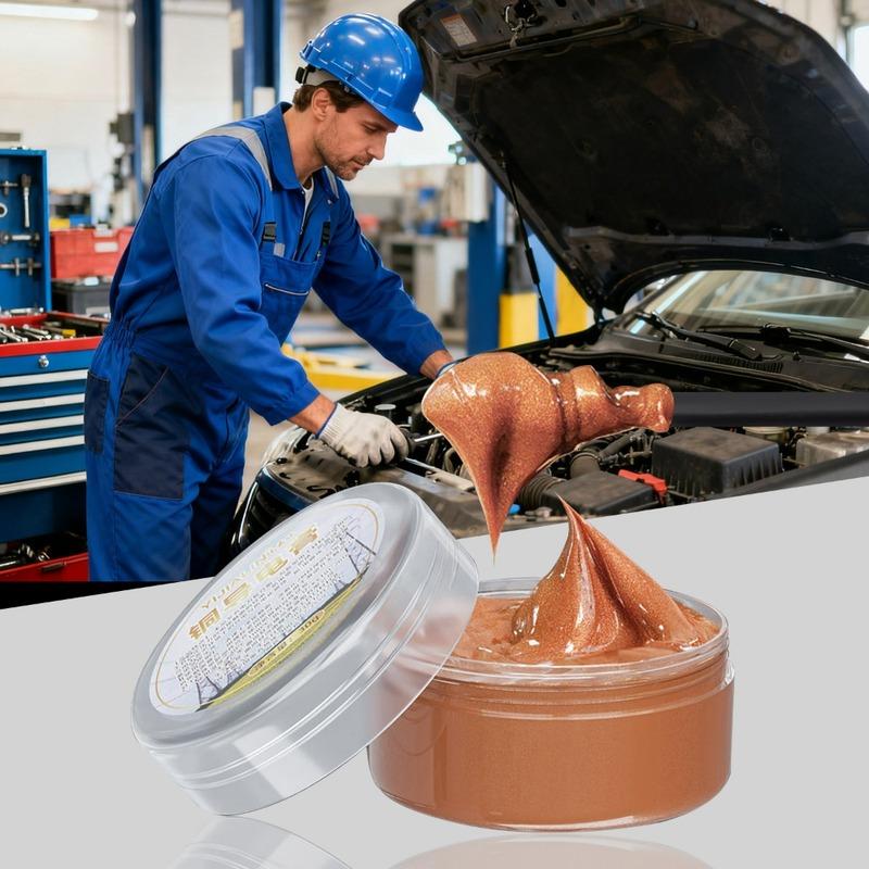 Copper Conductive Paste 30g High Temp Electrical Grease for Car Battery Terminal Spark Plug Anti-Seize Anti-Arc Lubricant Repair