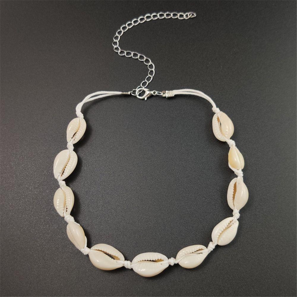 Женские украшения Bohemia Choker Fashion Natural Boho Braided Handmade Cowrie Shell Shell