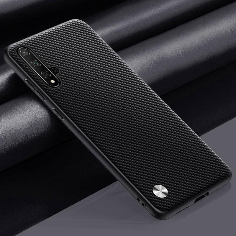 For Huawei Nova 5T Case Luxury PU Leather Phone Case For Huawei Nova5T Nova5 T Back Cover Silicone Shockproof Full Protection