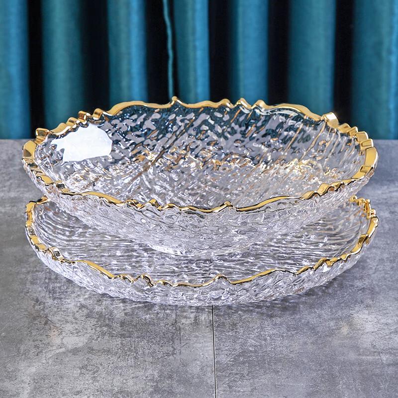 Naijiang Modern Crystal Glass Fruit Bowl