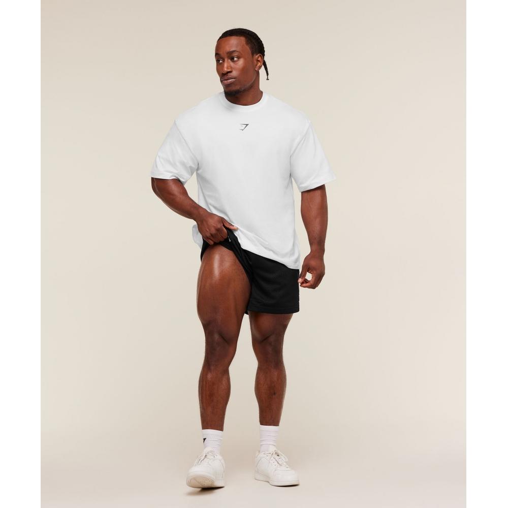 Gymshark Шорты Lifting Mesh 5 Черные A4b7v Bb2j